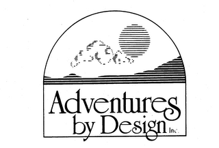 ADVENTURES BY DESIGN INC. logo