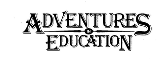 ADVENTURES IN EDUCATION logo