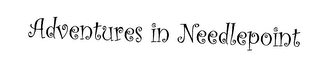 ADVENTURES IN NEEDLEPOINT logo