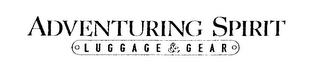 ADVENTURING SPIRIT LUGGAGE GEAR logo