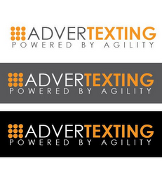 ADVERTEXTING POWERED BY AGILITY logo