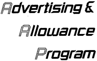 ADVERTISING & ALLOWANCE PROGRAM logo