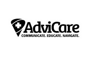 +ADVICARE COMMUNICATE. EDUCATE. NAVIGATE. logo