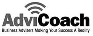 ADVICOACH BUSINESS ADVISERS MAKING YOUR SUCCESS A REALITY logo