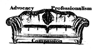 ADVOCACY PROFESSIONALISM COMPASSION logo