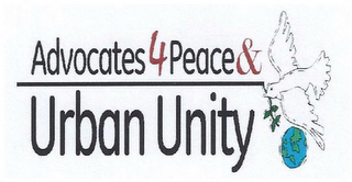 ADVOCATES 4 PEACE & URBAN UNITY logo