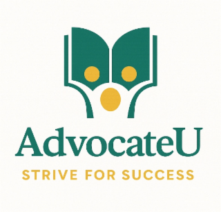 ADVOCATEU STRIVE FOR SUCCESS logo