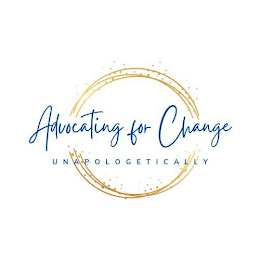 ADVOCATING FOR CHANGE UNAPOLOGETICALLY logo