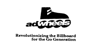 ADWHEELS REVOLUTIONIZING THE BILLBOARD FOR THE GO GENERATION logo