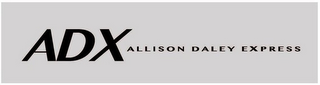 ADX ALLISON DALEY EXPRESS logo