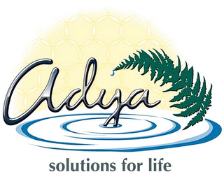 ADYA SOLUTIONS FOR LIFE logo