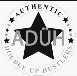 ADÜH AUTHENTIC DOUBLE UP HUSTLERS logo