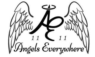 AE 11 11 ANGELS EVERYWHERE logo