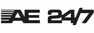 AE 24/7 logo