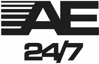 AE 24/7 logo