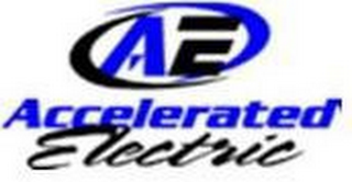 AE ACCELERATED ELECTRIC logo
