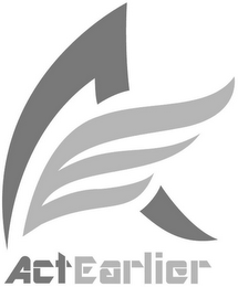 AE ACT EARLIER logo