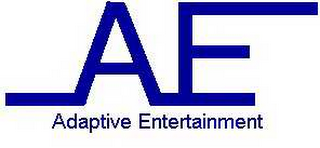 AE ADAPTIVE ENTERTAINMENT logo