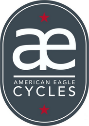 AE AMERICAN EAGLE CYCLES logo