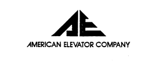 AE AMERICAN ELEVATOR COMPANY logo