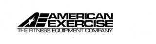 AE AMERICAN EXERCISE THE FITNESS EQUIPMENT COMPANY logo