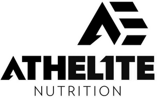 AE ATHEL1TE NUTRITION logo