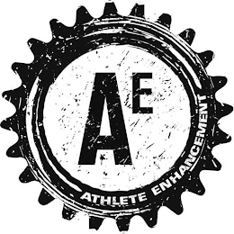 AE ATHLETE ENHANCEMENT logo