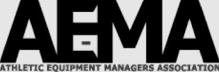AE-MA ATHLETIC EQUIPMENT MANAGERS ASSOCIATION logo