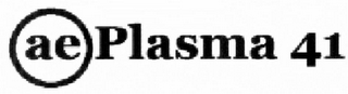 AE PLASMA 41 logo