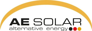AE SOLAR ALTERNATIVE ENERGY logo