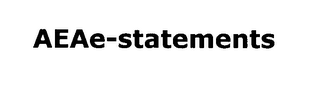 AEAE-STATEMENTS logo
