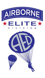 AED AIRBORNE ELITE DIVISION logo