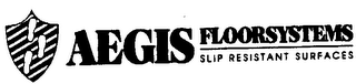 AEGIS FLOORSYSTEMS SLIP RESISTANT SURFACES logo