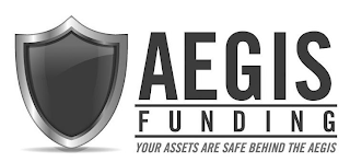 AEGIS FUNDING YOUR ASSETS ARE SAFE BEHIND THE AEGIS logo