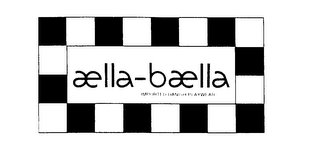 AELLA-BAELLA IMPORTED DANISH PLAYWEAR logo
