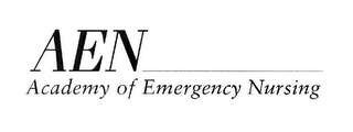 AEN ACADEMY OF EMERGENCY NURSING logo