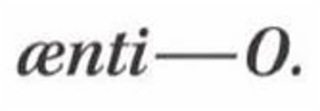 AENTI-O. logo