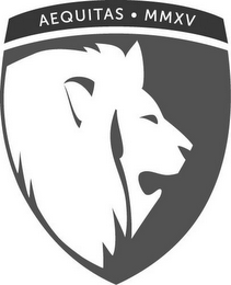 AEQUITAS MMXV logo