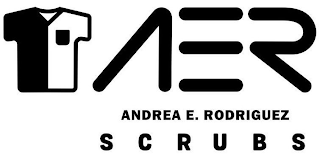 AER ANDREA E. RODRIGUEZ SCRUBS logo