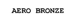 AERO BRONZE logo