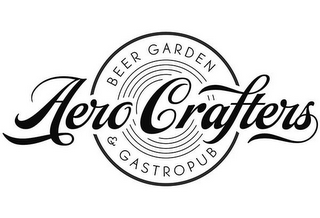 AERO CRAFTERS BEER GARDEN & GASTROPUB logo