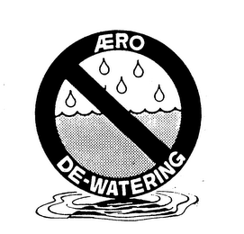 AERO DE-WATERING logo