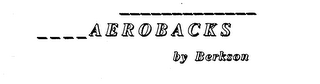 AEROBACKS BY BERKSON logo