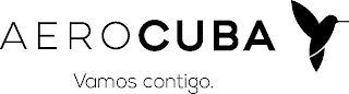 AEROCUBA VAMOS CONTIGO. logo