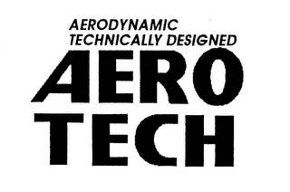 AERODYNAMIC TECHNICALLY DESIGNED AERO TECH logo