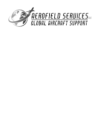 AEROFIELD SERVICES LLC GLOBAL AIRCRAFT SUPPORT logo