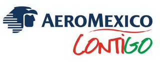 AEROMEXICO CONTIGO logo