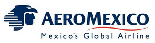 AEROMEXICO MEXICO'S GLOBAL AIRLINE logo