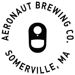 AERONAUT BREWING CO. SOMERVILLE, MA logo