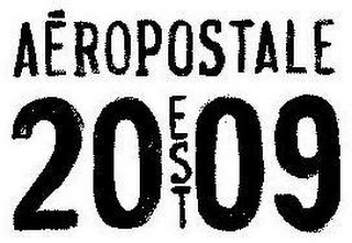 AEROPOSTALE EST 2009 logo